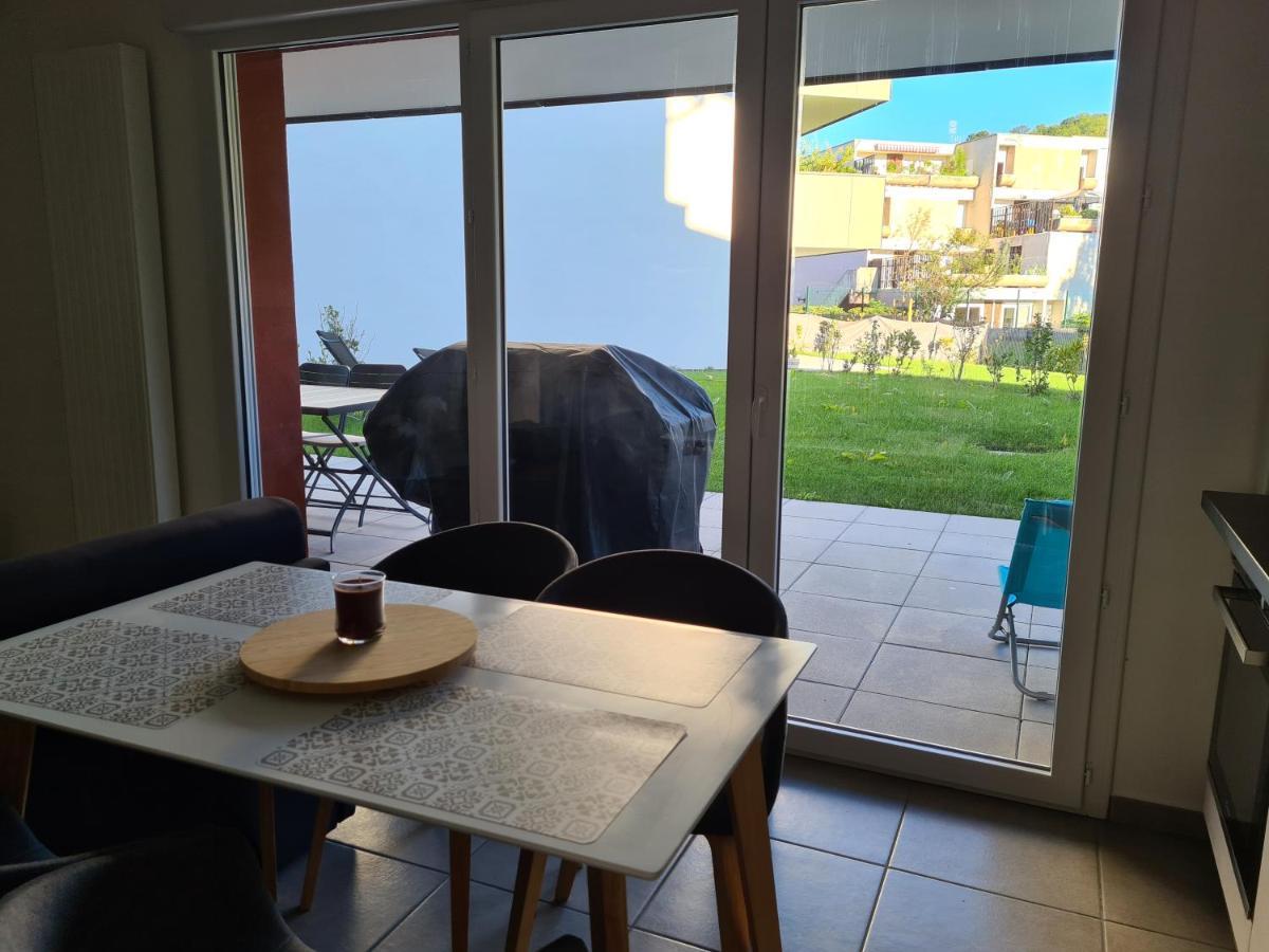 L'Instant Leman - T2 3 Etoiles A 5Min De Thonon Et Evian Avec Terrasse Et Jardin A 100M Du Lac Publier Exterior photo